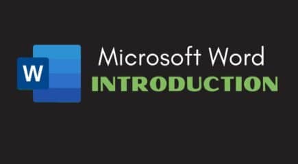 microsoft word introduction